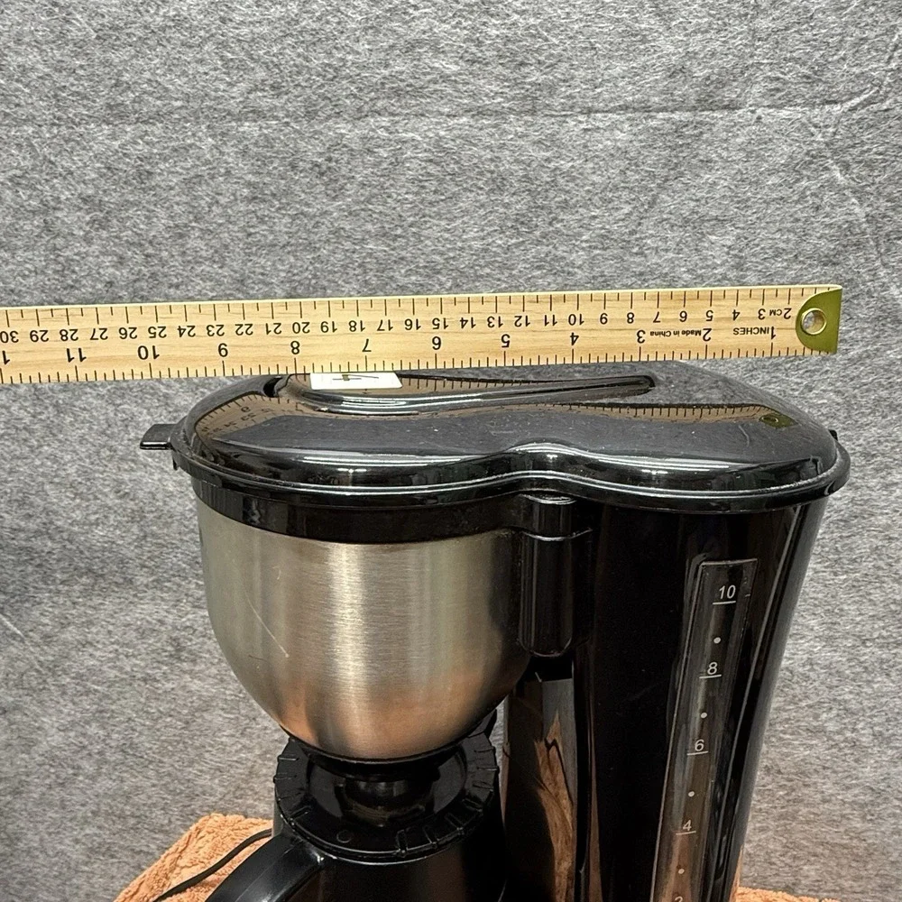 Zojirushi Coffee Maker 10-Cup Thermal Carafe Stainless Steel Black EC-BD15